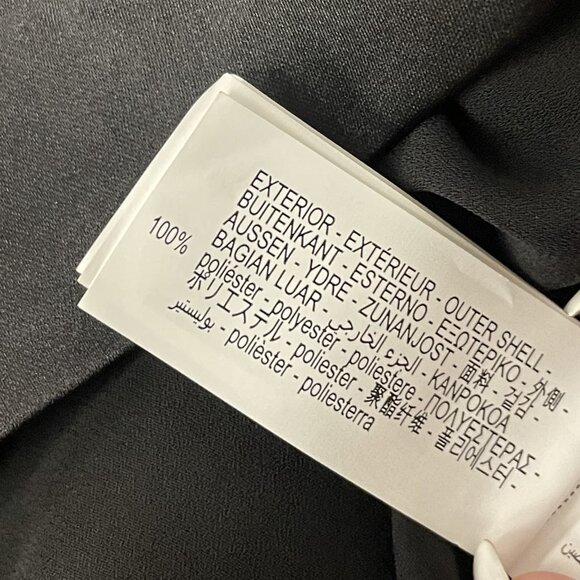 Zara Black Mini Dress with Bow Detail - Picture 8 of 12